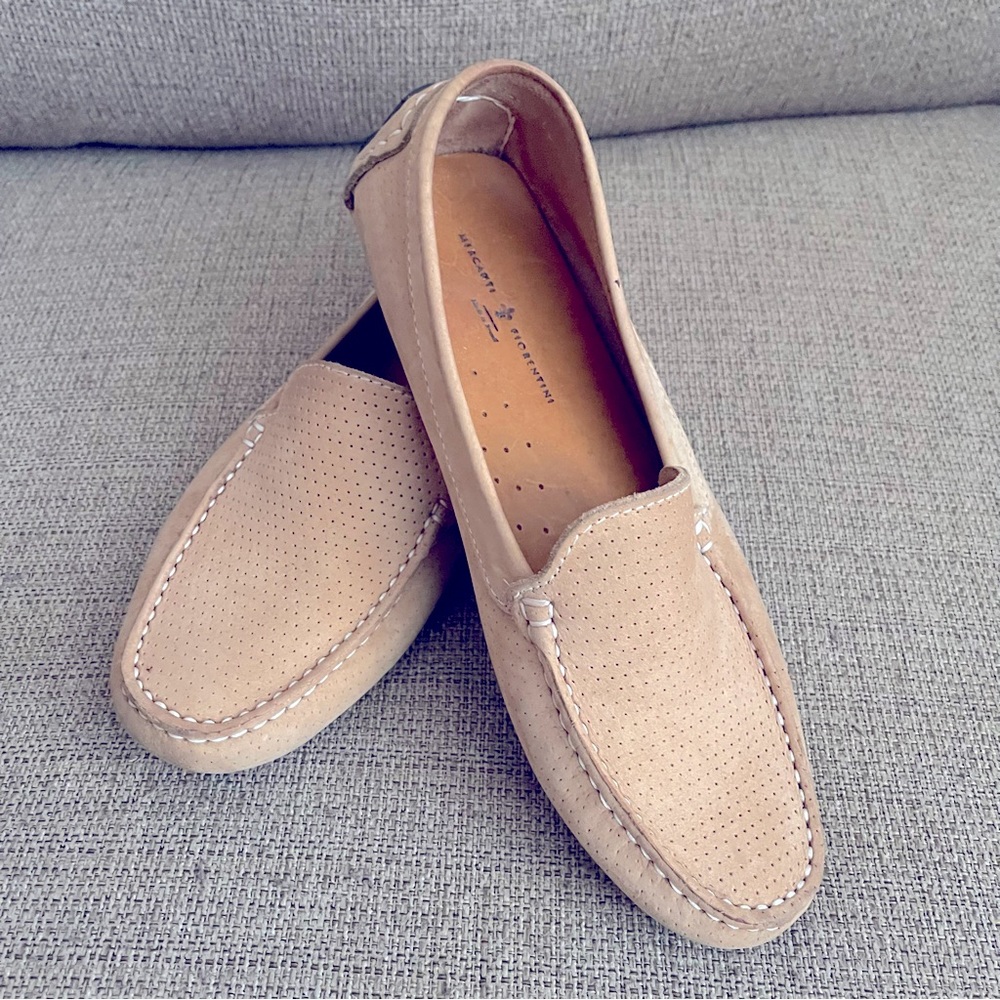 Mercanti Fiorentini suede driving moccasin